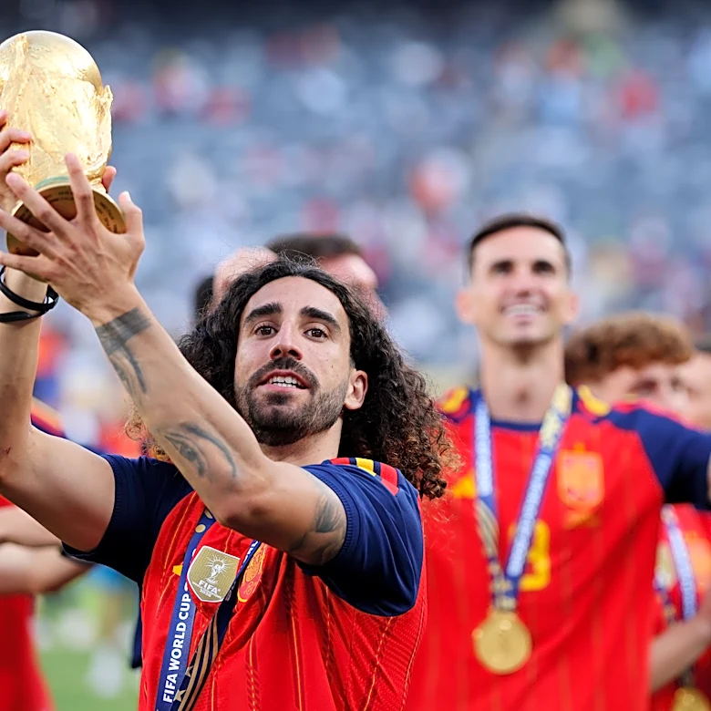 Spain coach expects Cucurella to keep his word, get tattoo of his face