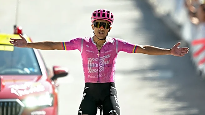Richard Carapaz's late attack secures victory in Stage 18 of the 2026 Tour de France