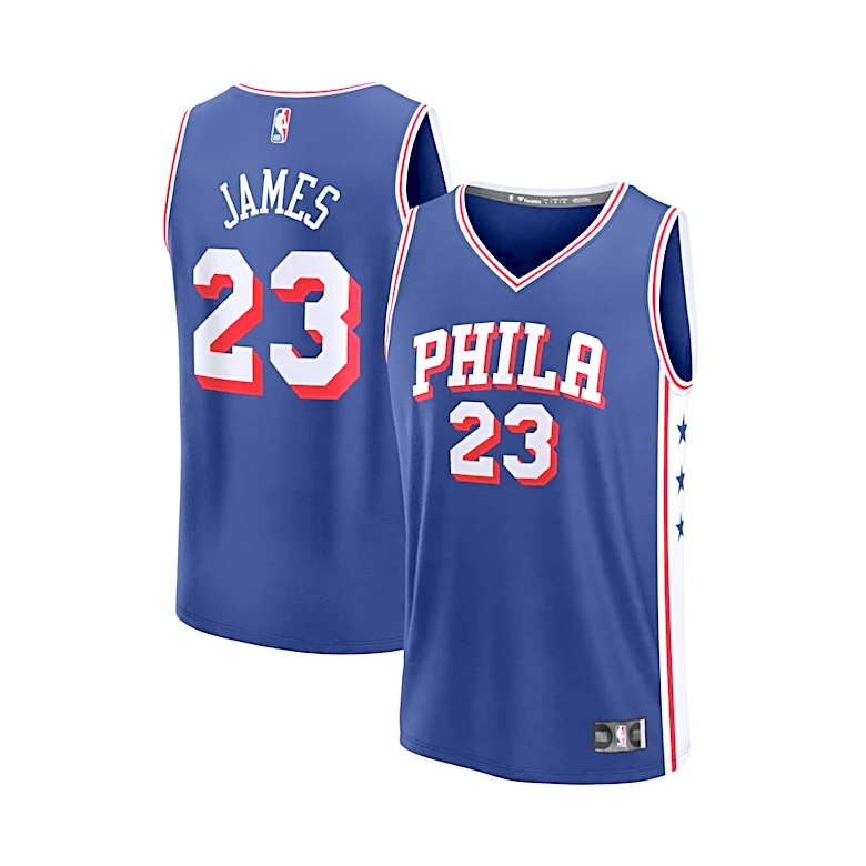 Are LeBron James 76ers jerseys still sold out today?