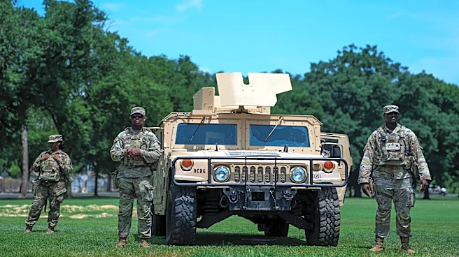 Where will the National Guard apartments be in Washington DC?