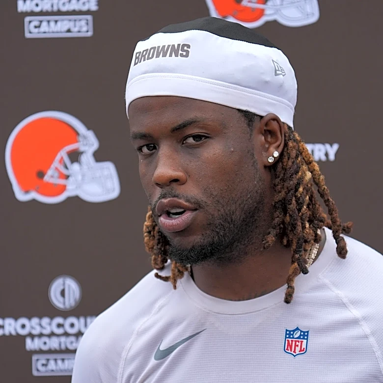 Jerry Jeudy denies taking sides in Browns QB battle after viral clip