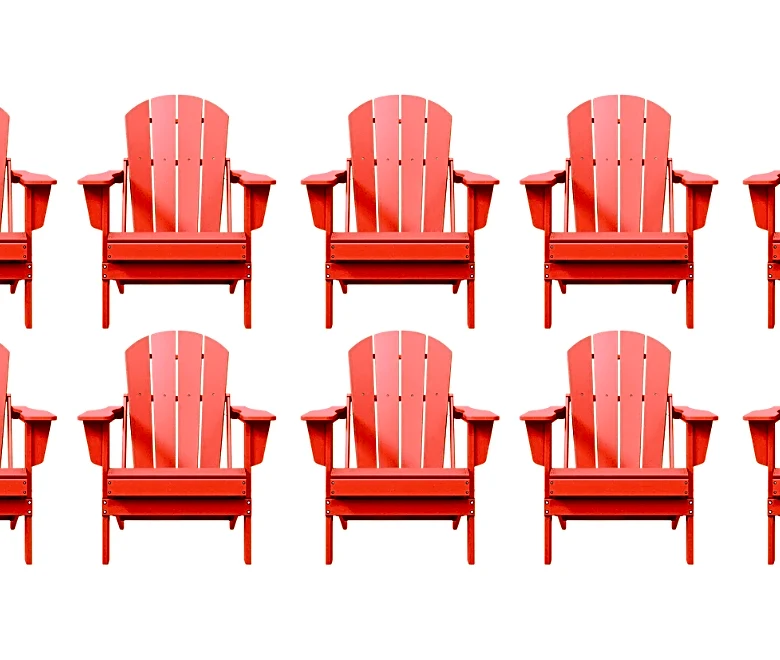 One of Wayfair's most popular Adirondack chair sets is $676 off