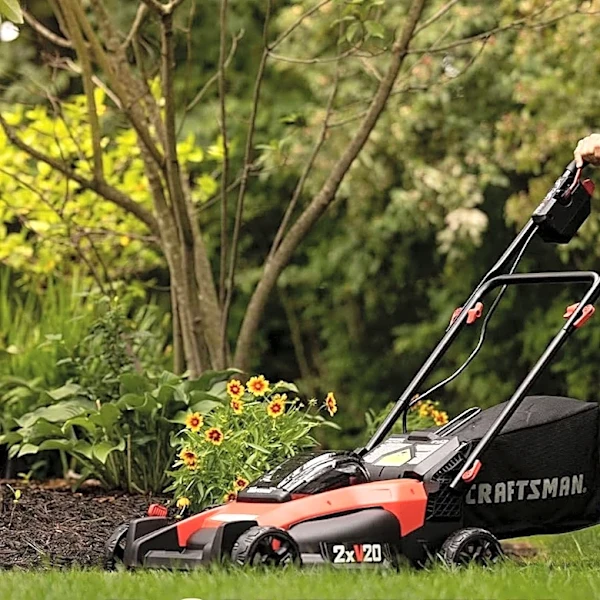 Tired of gas mowers? Get $100 off this cordless Craftsman lawn mower