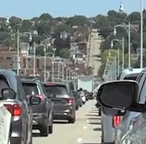 Parkway East reopens early as Commercial Street Bridge work ends