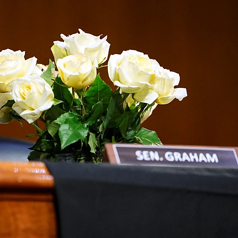 Lindsey Graham funeral live: Trump to do eulogy as world leaders attend