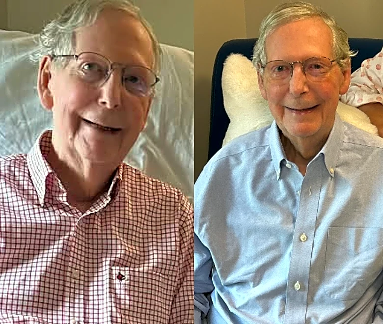 New Mitch McConnell photo fuels online conspiracy theories