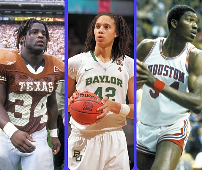 USA250: The 10 greatest college athletes from Texas ranked