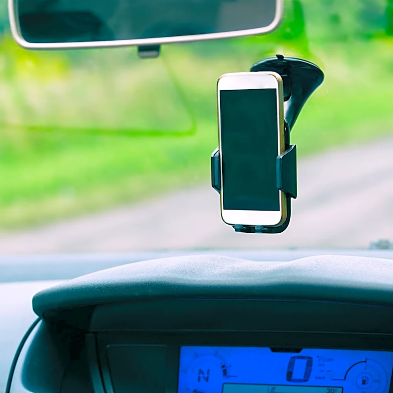 Driving isn't the time to be watching a movie