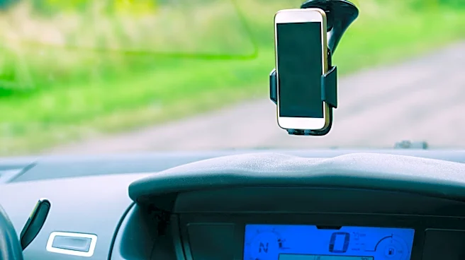 Driving isn't the time to be watching a movie