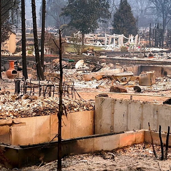 Man arrested for arson as Spokane wildfires destroy homes: Updates