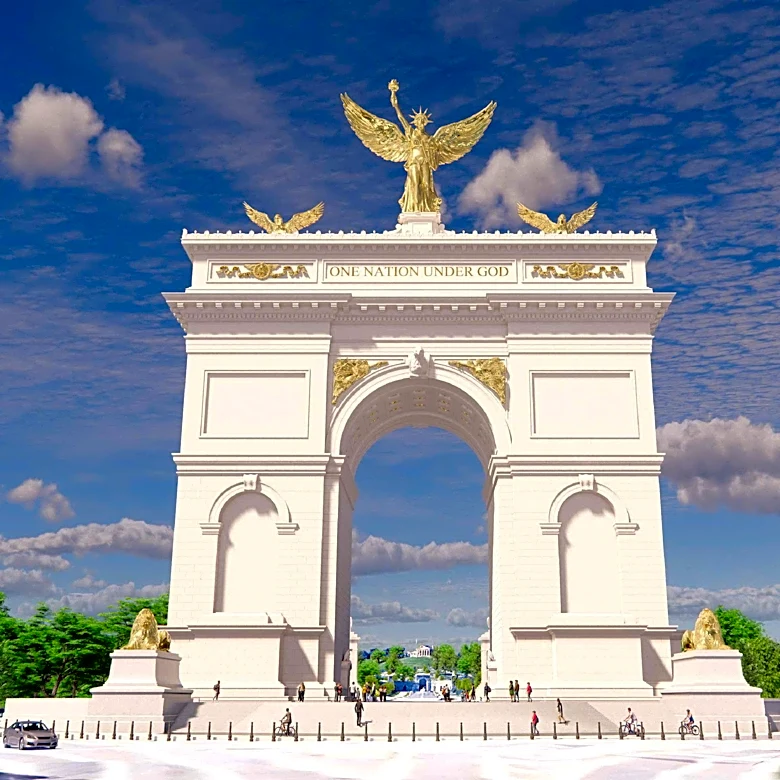 Park Service warns Trump's massive arch could alter iconic DC views