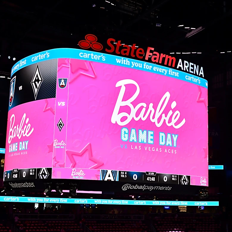 Barbie and the WNBA celebrate girlhood at Atlanta Dream game