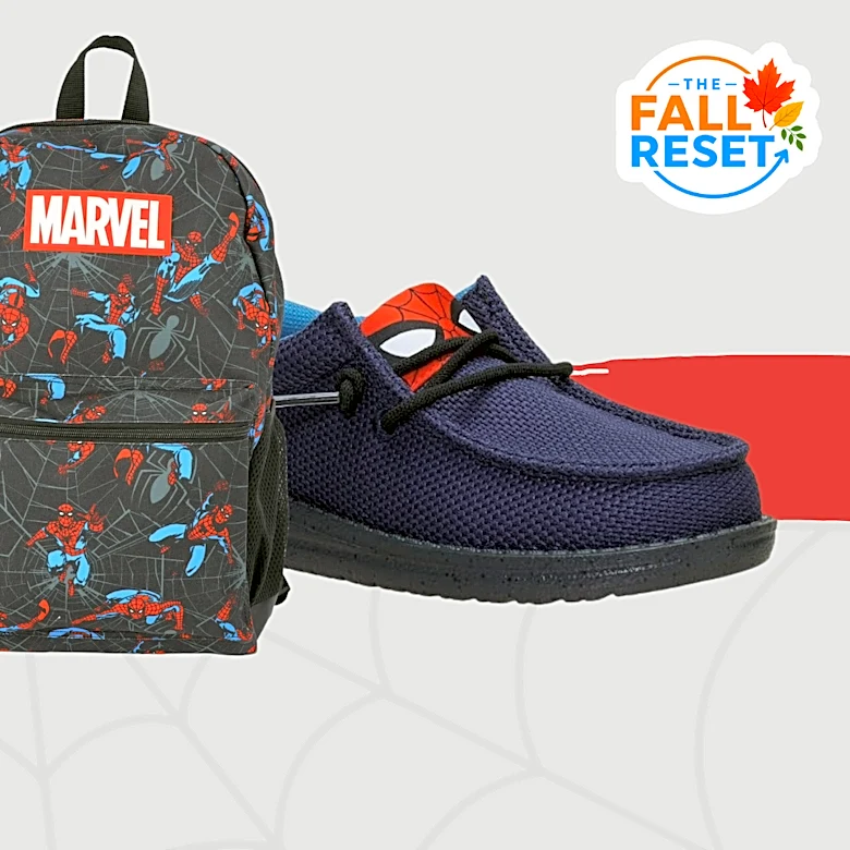 Spider-Man is this year's back-to-school hero, shop kids Spider-Man gear