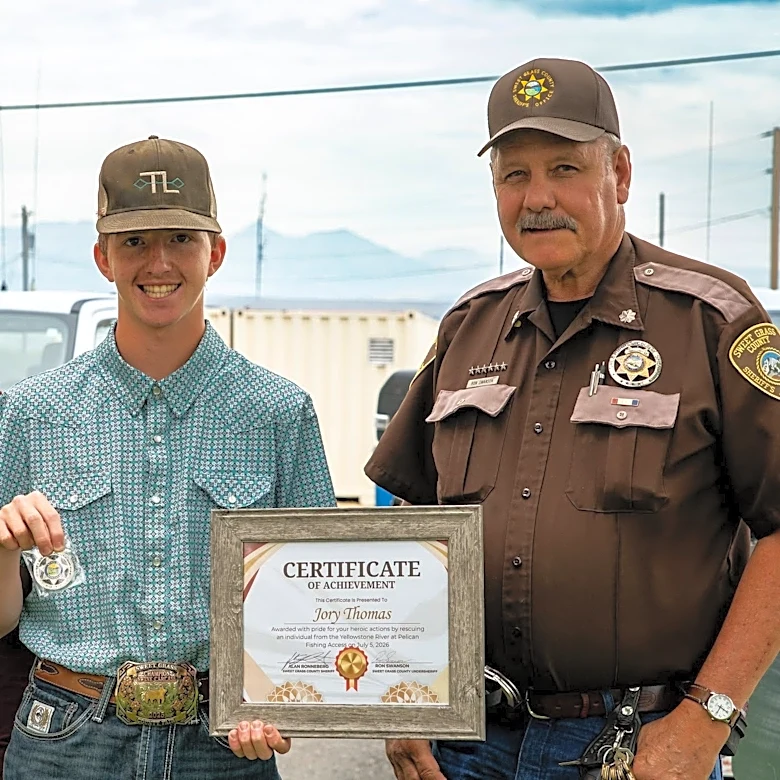 14-year-old lassos man to safety in river rescue
