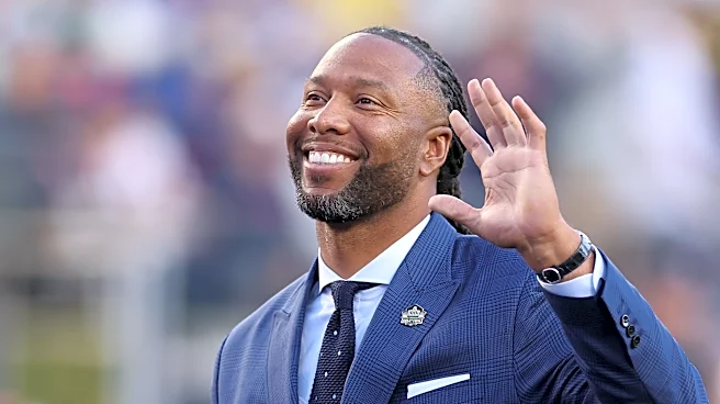 Larry Fitzgerald gets emotional speaking about father ahead of Hall of Fame induction