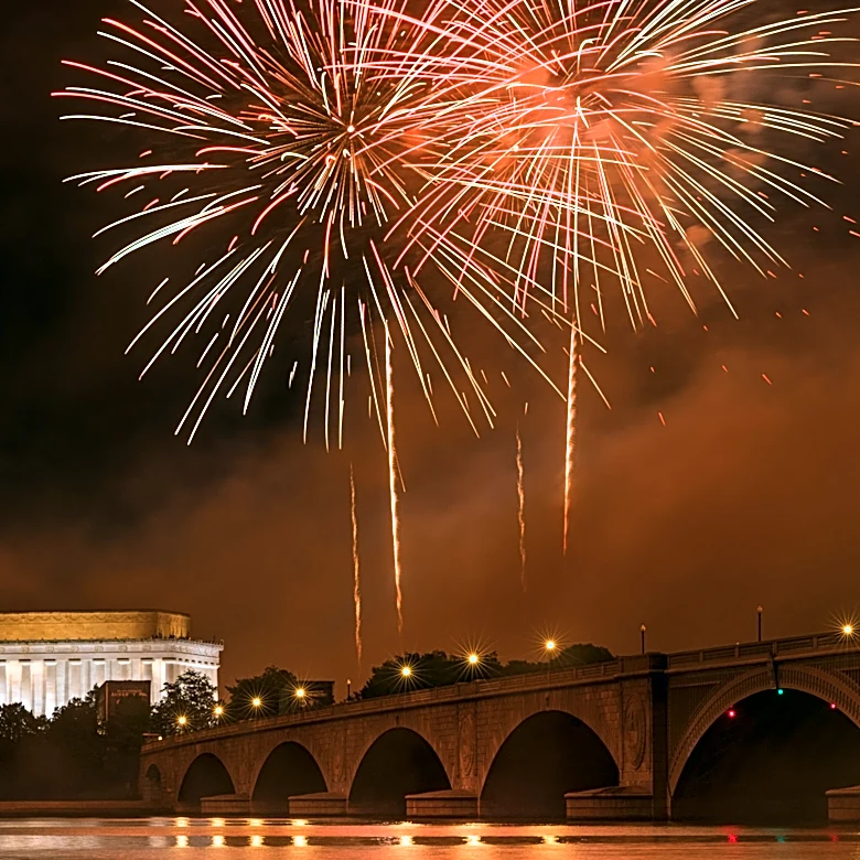 Trump promised the largest fireworks display ever. It did set a record