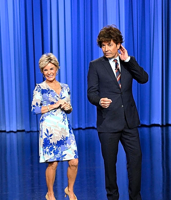 QVC host joins Jimmy Fallon to explain viral wig slip-up