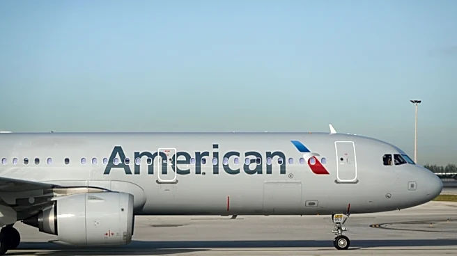 Flames erupt from American Airlines plane after bird strike