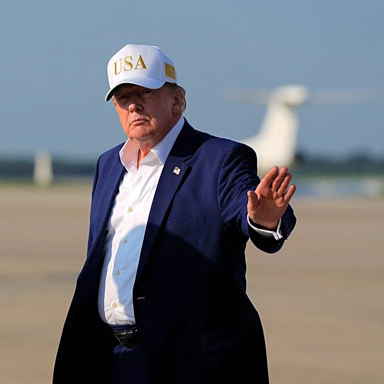 'I go by Secret Service': Trump explains Air Force One switch