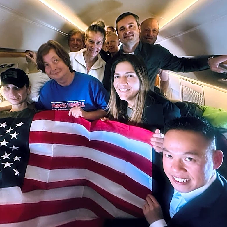 Robert Gilman returns to US after release from Russian prison