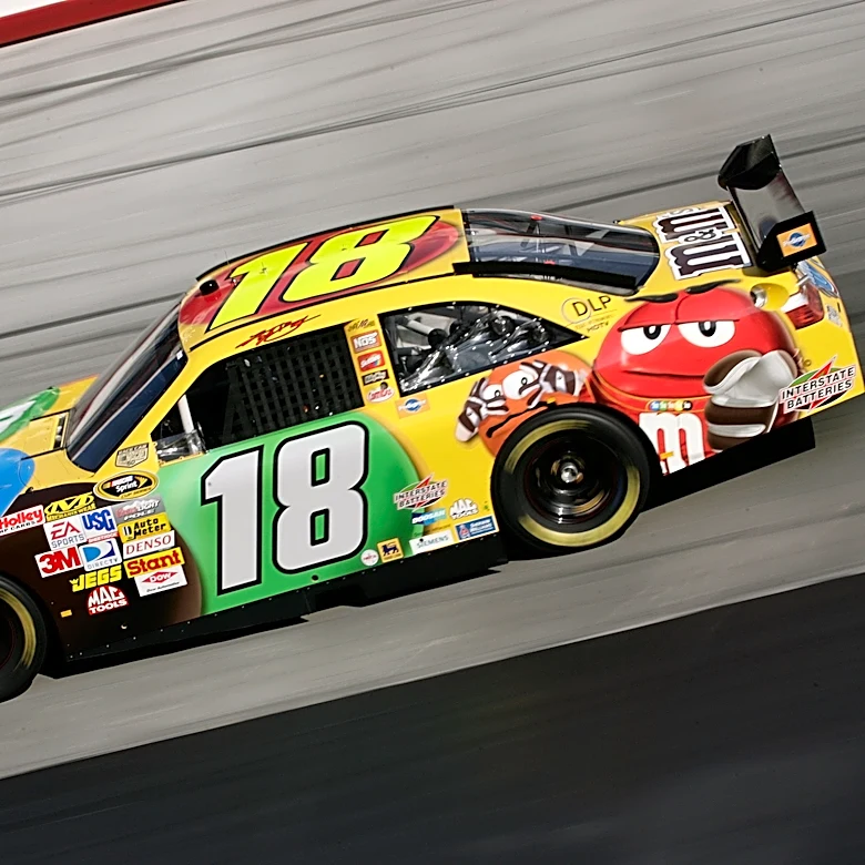 Kyle Busch's iconic M&M's paint scheme returns to NASCAR with Ty Gibbs for Bristol race
