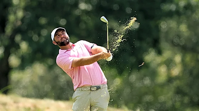 Scottie Scheffler surges into St. Jude Championship lead after matching course record