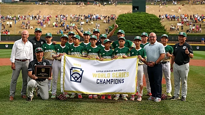 Countries with Little League World Series titles. It's a short list