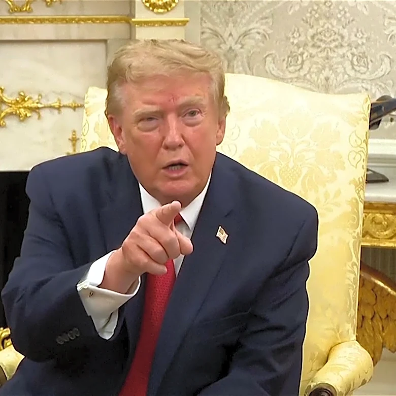 Video shows Trump tell CNN reporter repeatedly to 'be quiet'