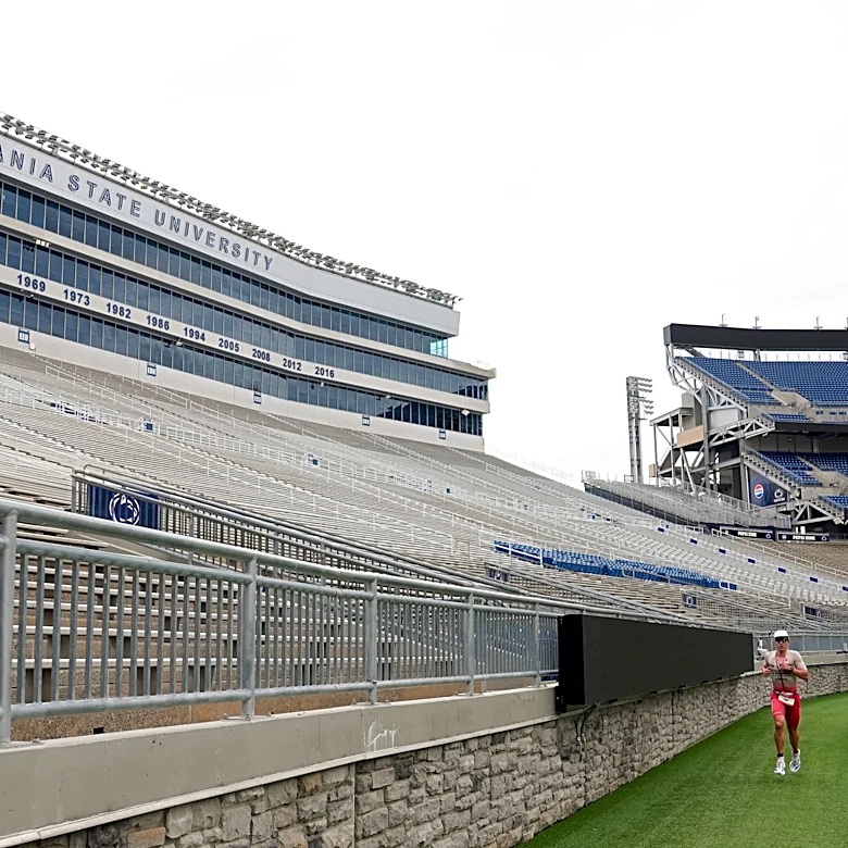 The view from Penn State's renovated Beaver Stadium is stunning - and dizzying