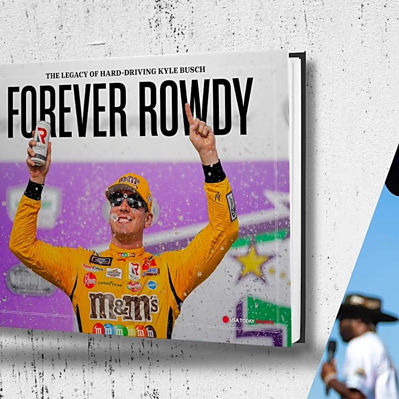 Celebrate Kyle Busch Day with USA TODAY's exclusive coffee table book