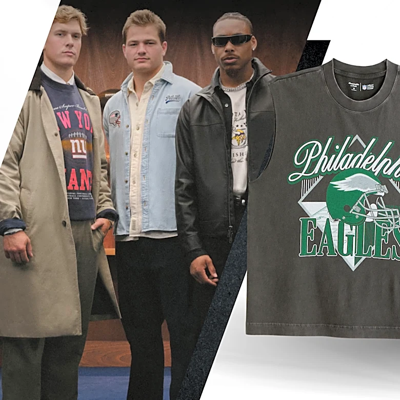 Gear up for football with the new Abercrombie & Fitch NFL collection