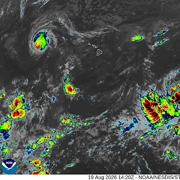 Hurricane forecasters put Hawaii on alert as tropical storm brews