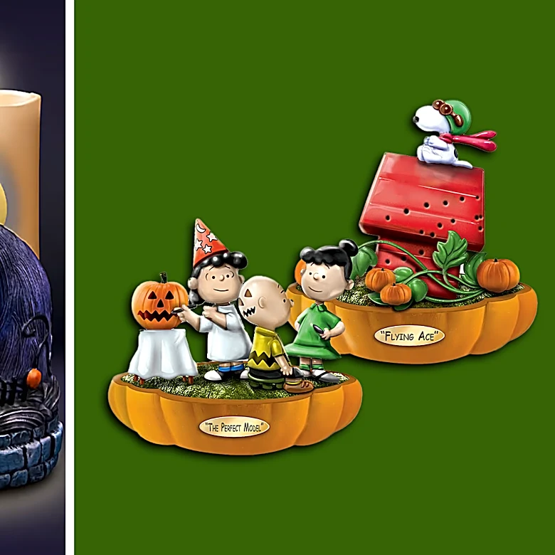 Find classic Halloween collectibles from Snoopy to Jack Skellington