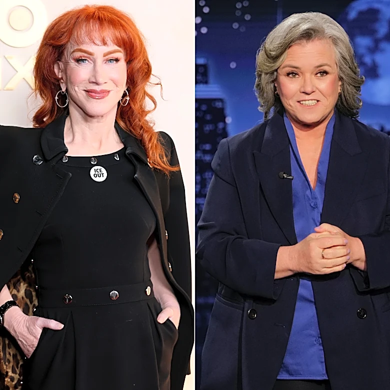 Kathy Griffin calls out Rosie O'Donnell over 'Kimmel' snub