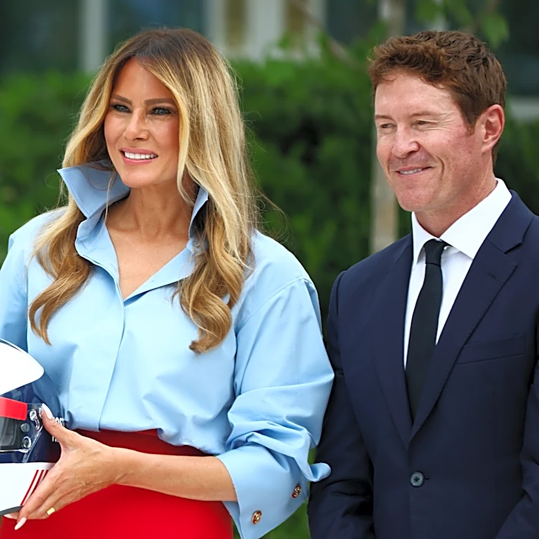 Where's Melania? 'I heard you missed me,' first lady quips