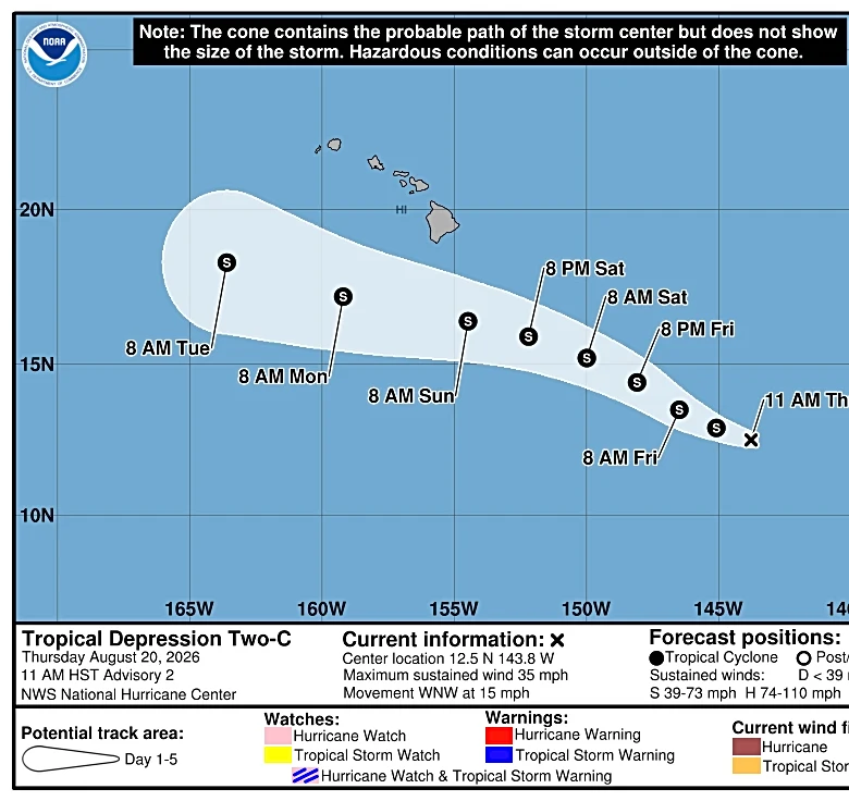 New storm could bring another 15 inches of rain to Hawaii's Big Island