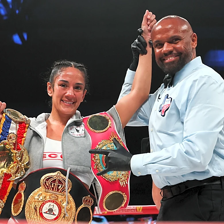 Amanda Serrano vs. Lucrecia Manzur main event: Ring walk, fight time