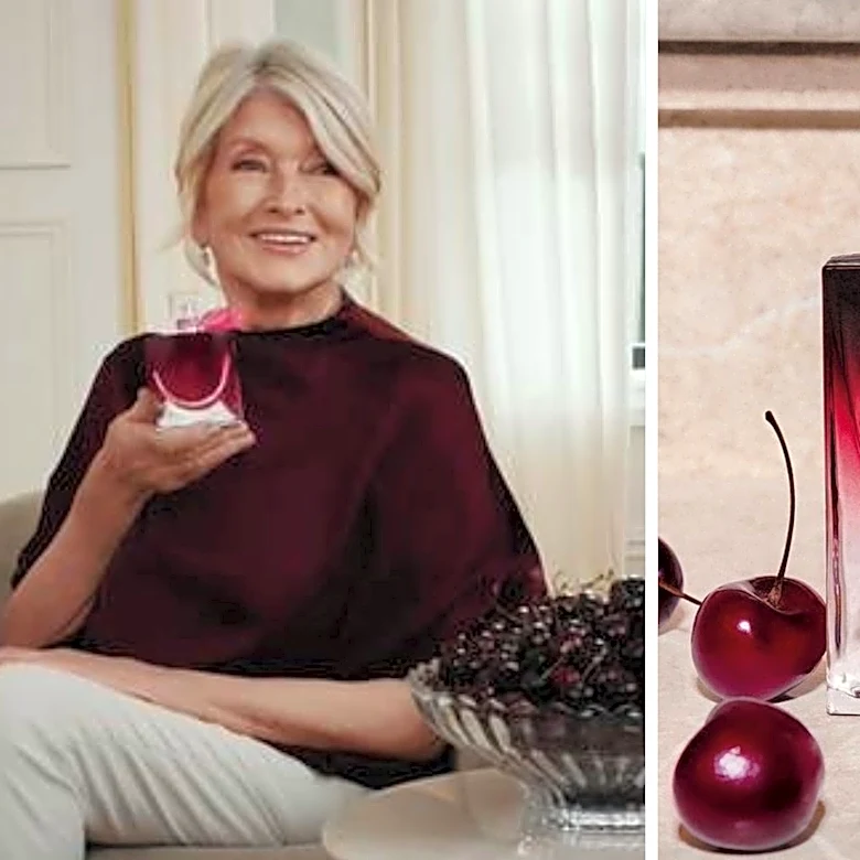 Martha Stewart's favorite perfume smells like a juicy cherry dessert