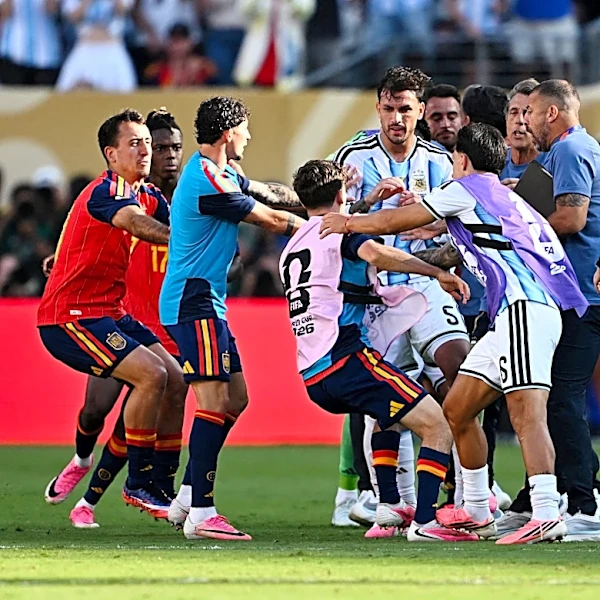 FIFA bans Argentina's Paredes 10 games over World Cup final melee with Spain