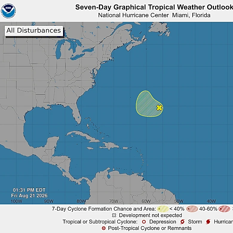 Hurricane forecasters watch 'unusual' activity in Atlantic