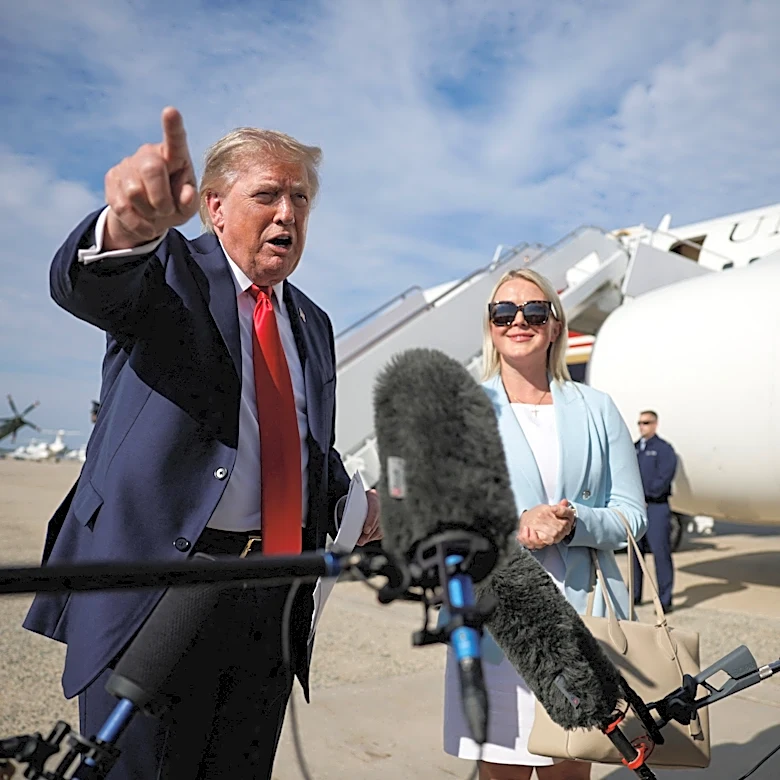 'They all want that job': Trump teases Karoline Leavitt replacement