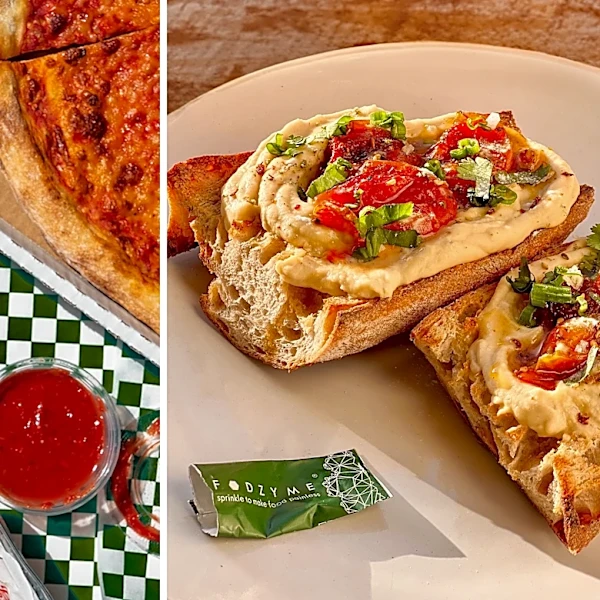 The trick people use before eating garlic bread and ice cream
