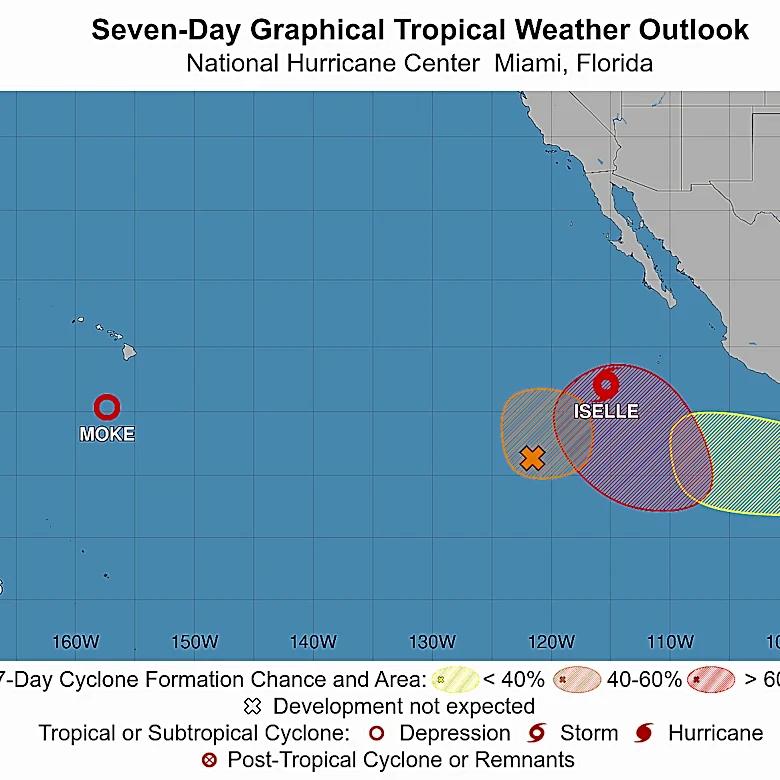 Hurricane forecasters track 9 systems across Atlantic, Pacific