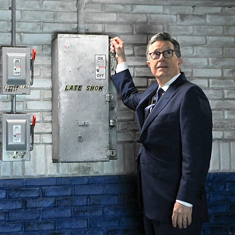 Stephen Colbert makes rare appearance after end of 'The Late Show'