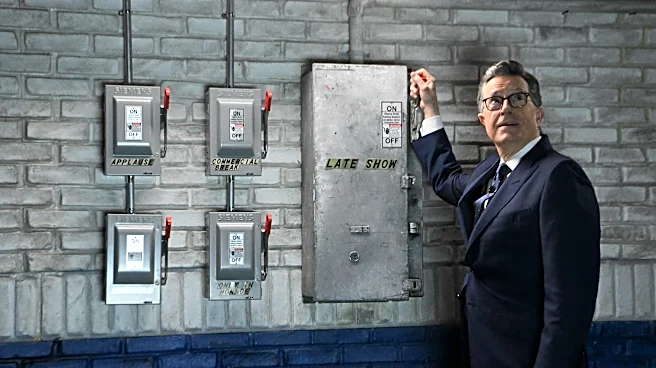 Stephen Colbert makes rare appearance after end of 'The Late Show'