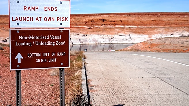 As the second-largest reservoir in the nation drops, so does tourism