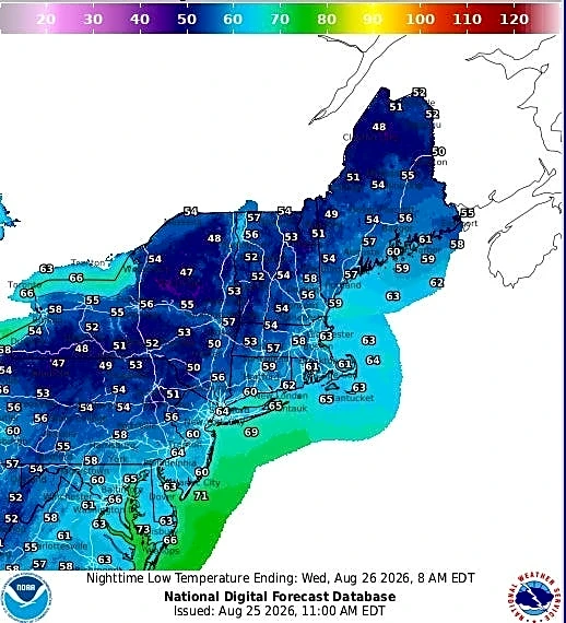 False fall? Weather forecast has a surprise