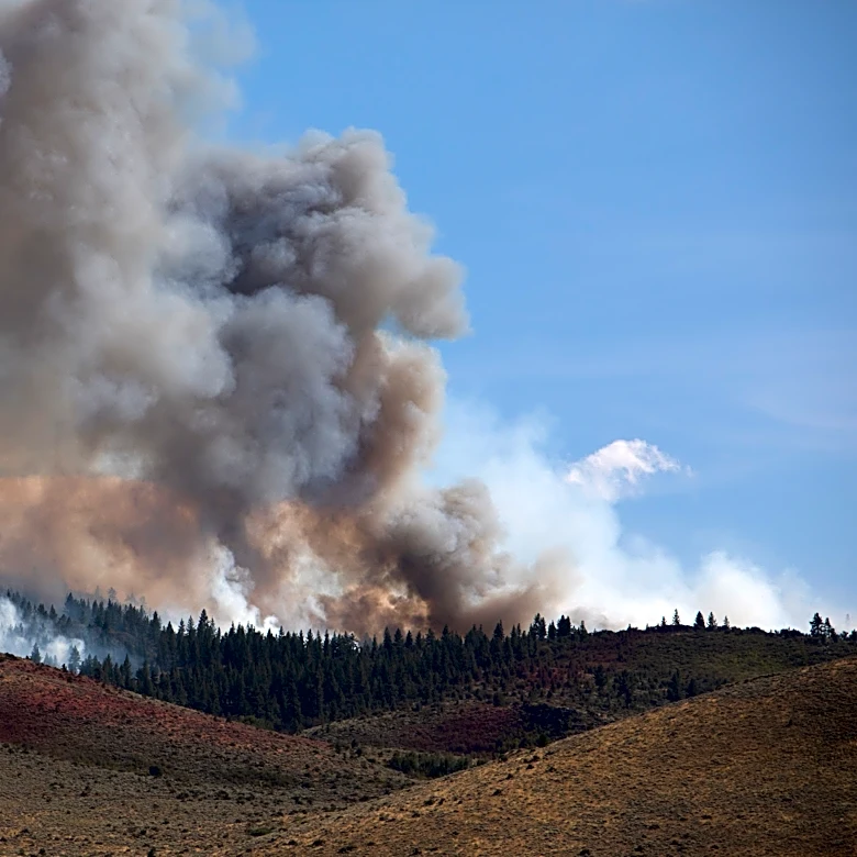 Is smoke from Nevada's Hawk Fire affecting California air quality?