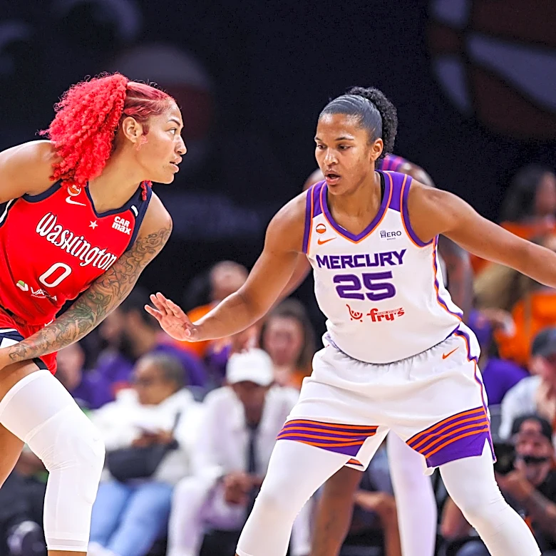 Washington Mystics' win over Phoenix Mercury interrupted by object thrown on court