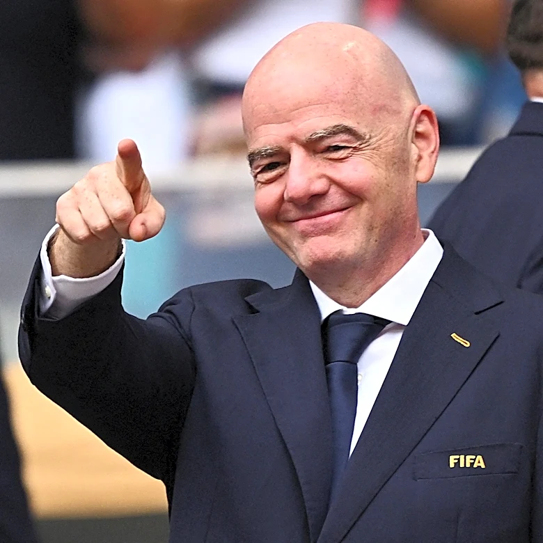 Legendary players back embattled FIFA president Gianni Infantino